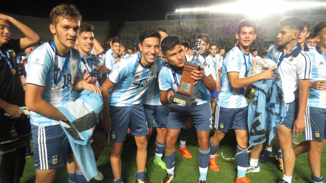 La celebración del Sudamericano Sub 15 2017